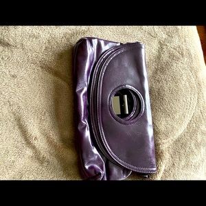 Purple clutch